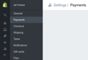 Shopify payment options