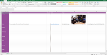 Flaunt social content schedule